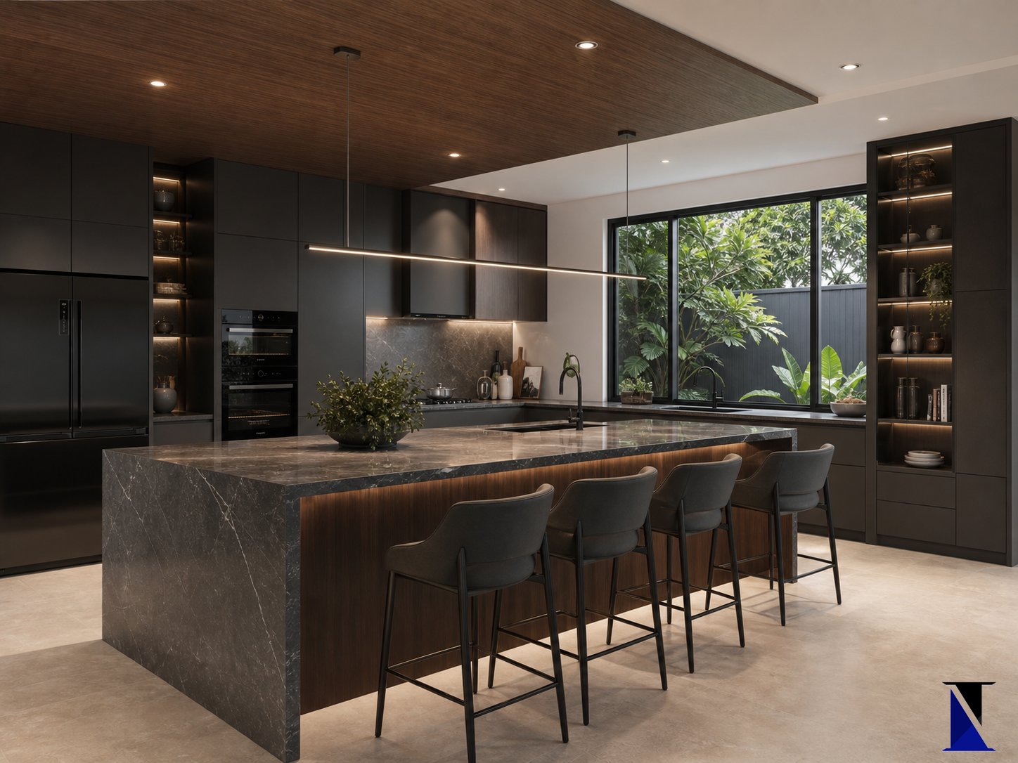 Bungalow House kitchen